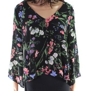 LUSH Floral Blouse